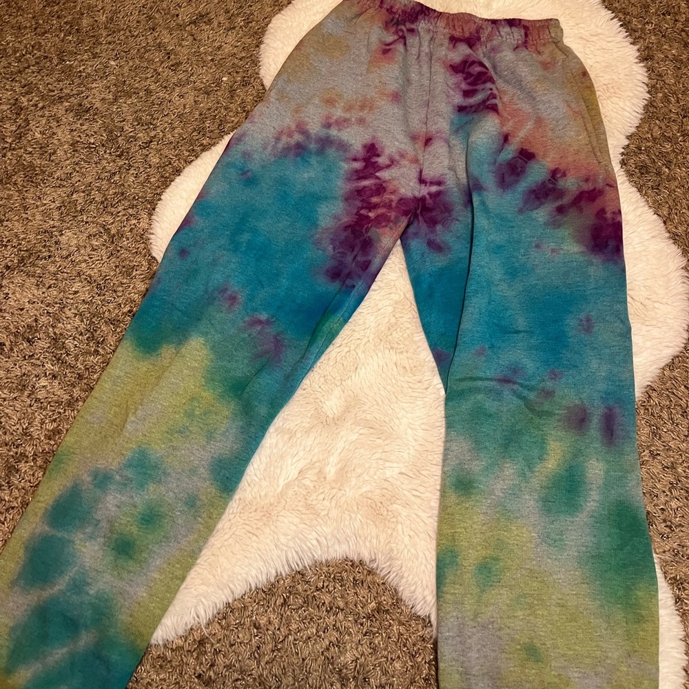 tie dye sweatpants